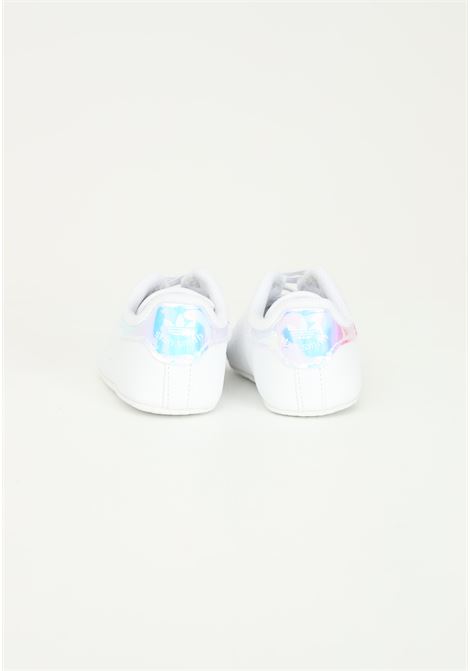 White Stan Smith Crib sneakers for newborns ADIDAS ORIGINALS | FY7892.